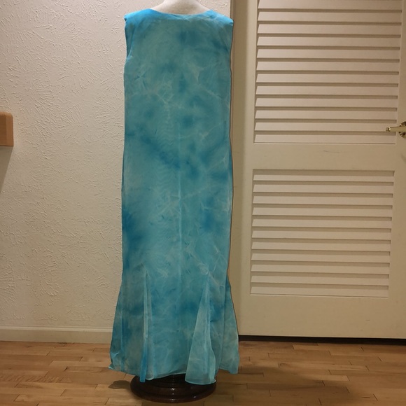 Blue Turquoise Maxi Dress HPx2🎉🎉 - Picture 6 of 15